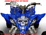 Adrenaline Junkie Blau für Yamaha YFZ 450R 2009-2013